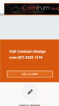 Mobile Screenshot of comfurndesign.com.au